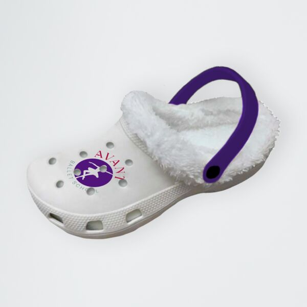 All Ages Fur-Lined Custom Clogs Thumbnail